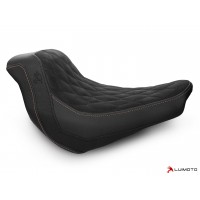 LUIMOTO (Hex-Diamond) Rider Seat Cover for the HARLEY DAVIDSON LOW RIDER S (2016+) LUIMOTO (Hex-Diamond) Rider Seat Cover for the HARLEY DAVIDSON LOW RIDER S (2016+)